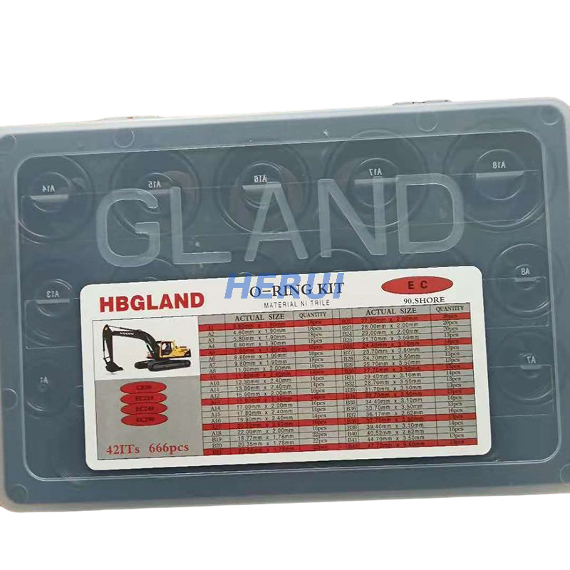 Giant O Ring Kit Box For KOMATSU CAT HIATCHI KOBELCO VOLVO DOOSAN KATO